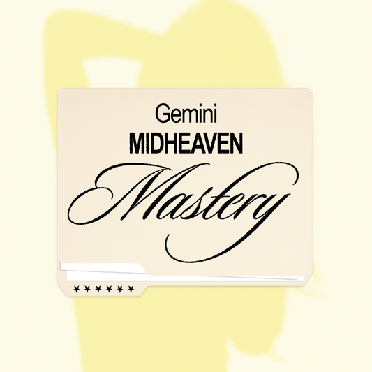 Gemini Midheaven Mastery